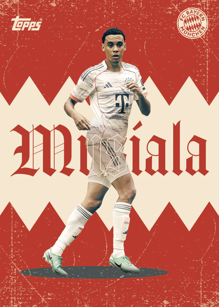 Example Topps Bayern Munich Team Set 2025-2026 Card