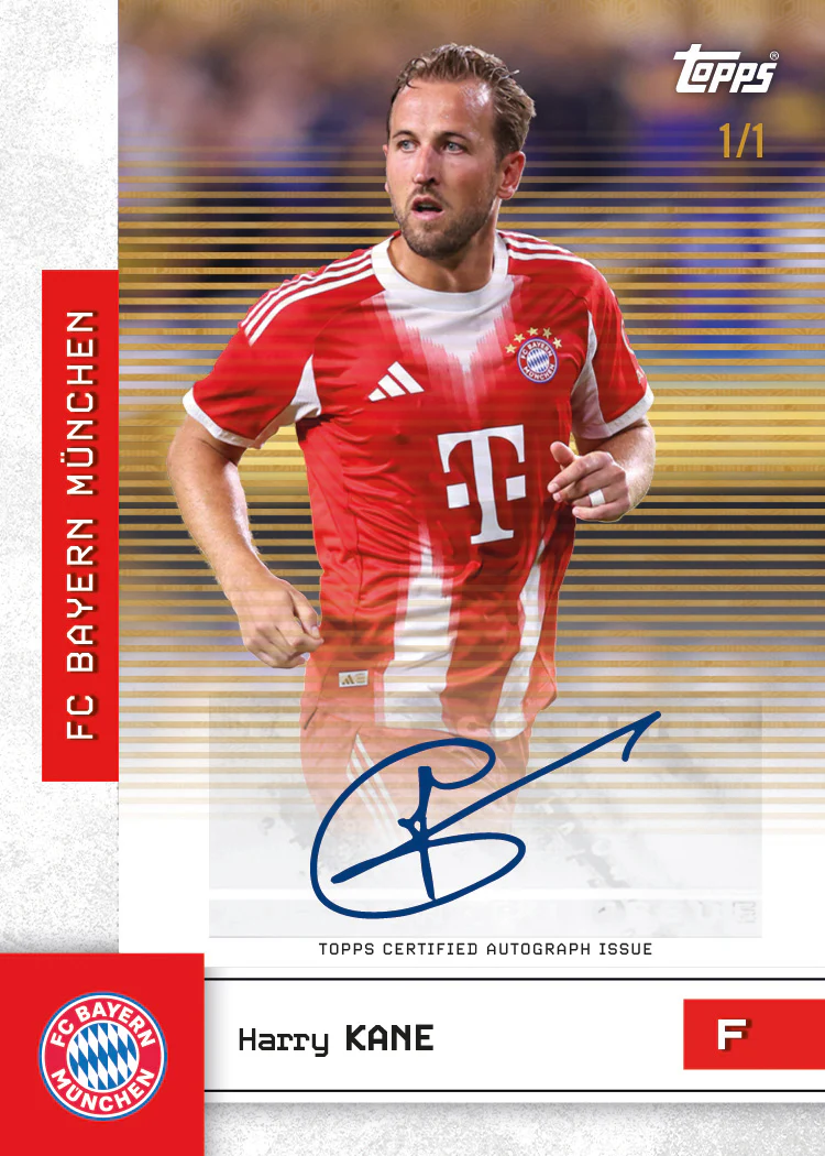 Example Topps Bayern Munich Team Set 2025-2026 Card