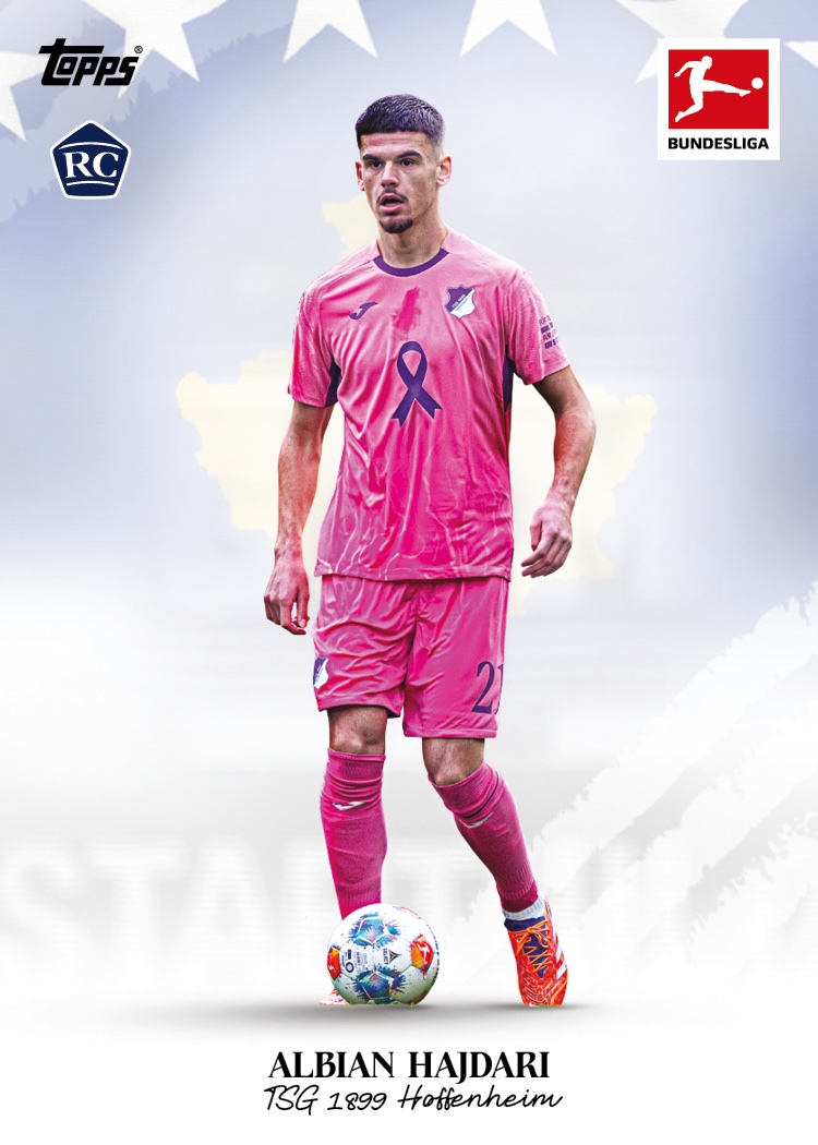 Example Topps Bundesliga International Stars 2025-2026 Card