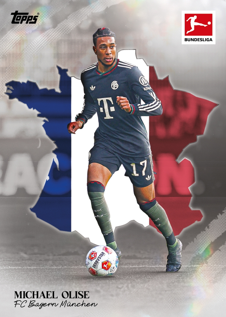 Example Topps Bundesliga International Stars 2025-2026 Card