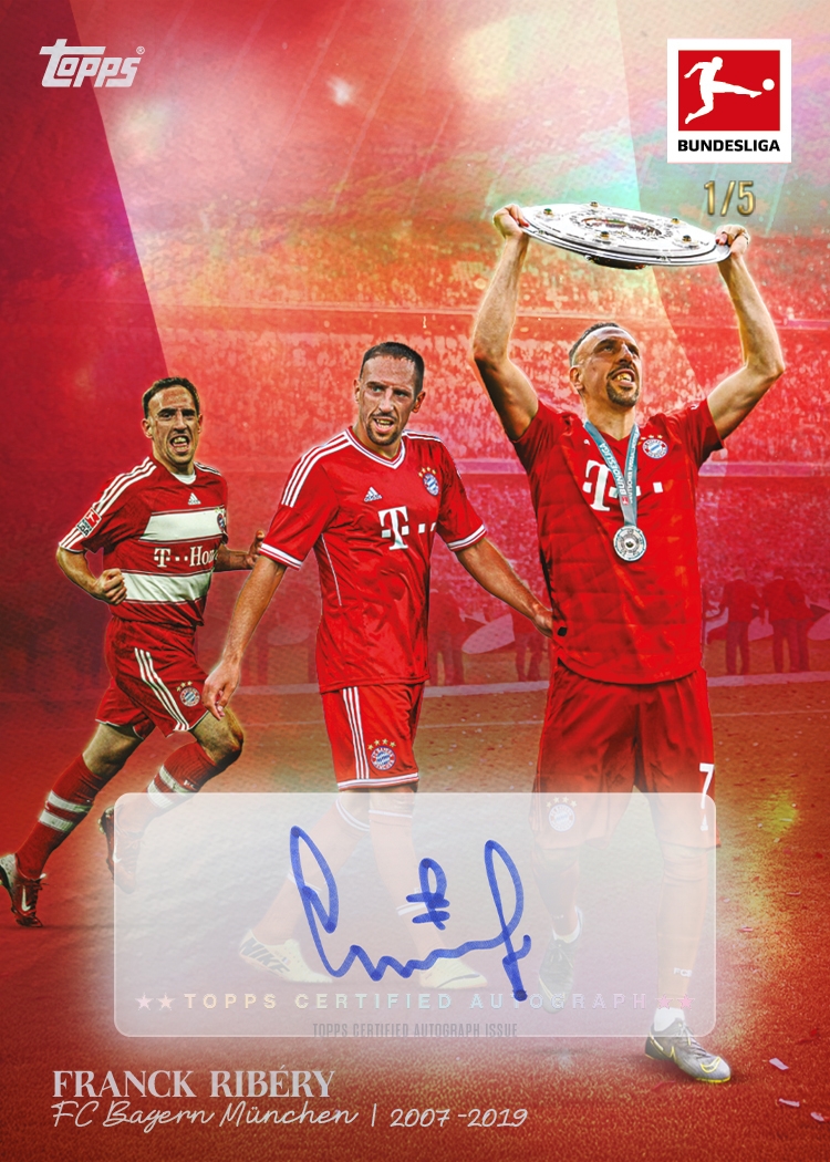 Example Topps Bundesliga International Stars 2025-2026 Card