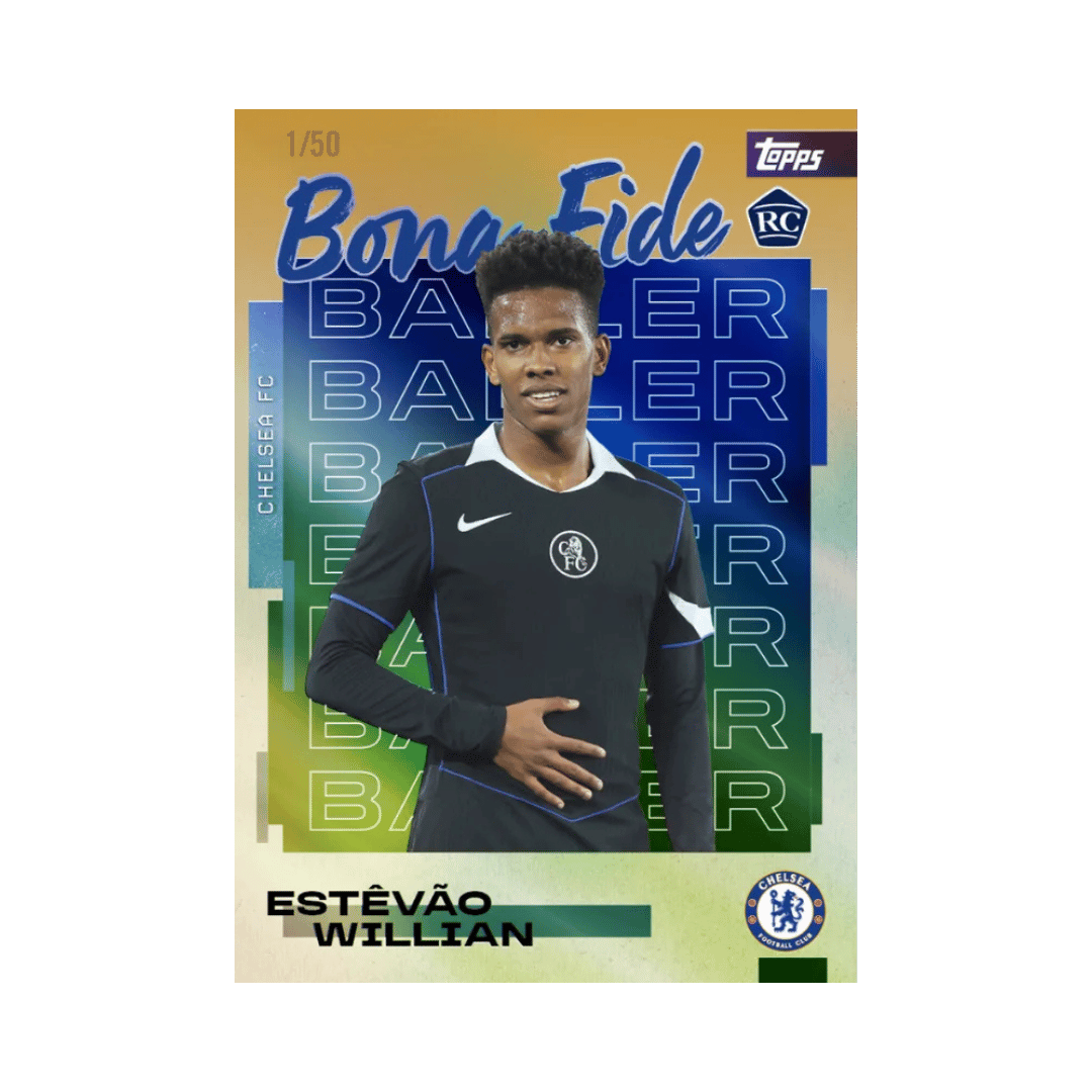 Example Topps Chelsea Team Set 2025-2026 Card