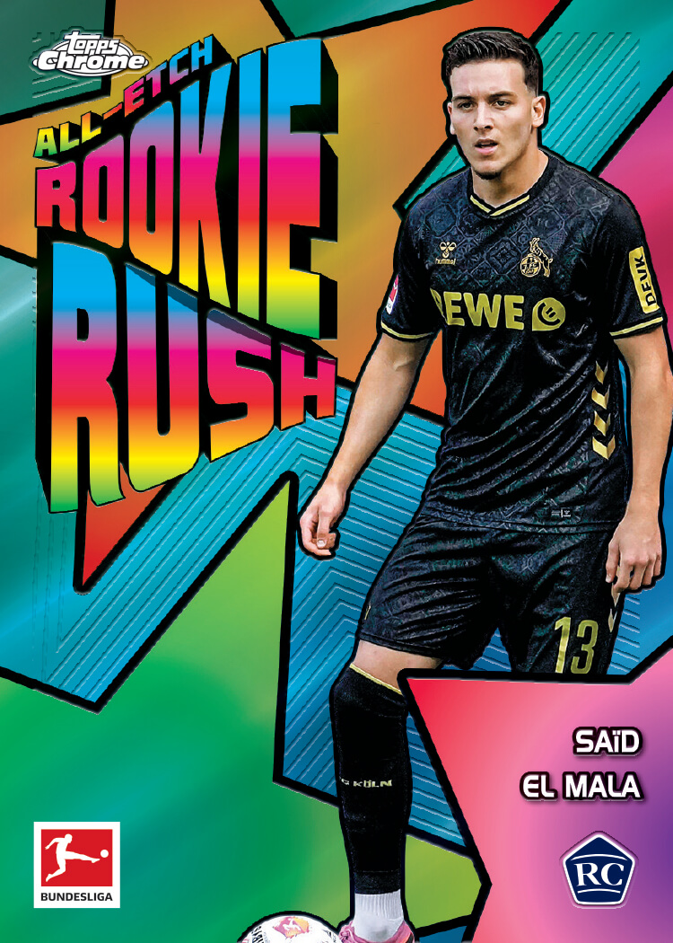 Example Topps Chrome Bundesliga 2025-2026 Card