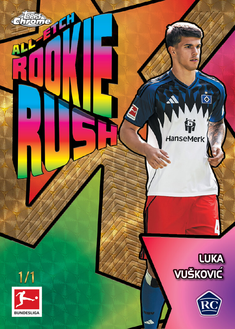 Example Topps Chrome Bundesliga 2025-2026 Card