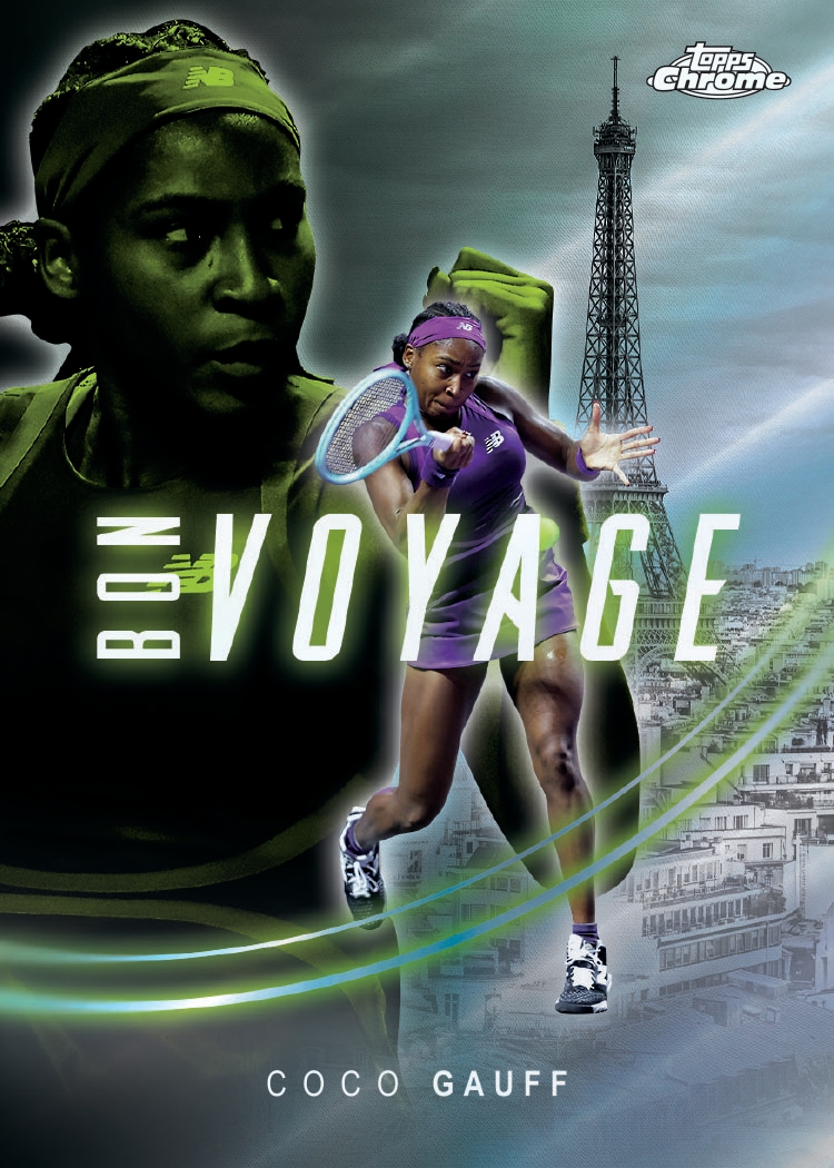 Example Topps Chrome Tennis 2025-2026 Card