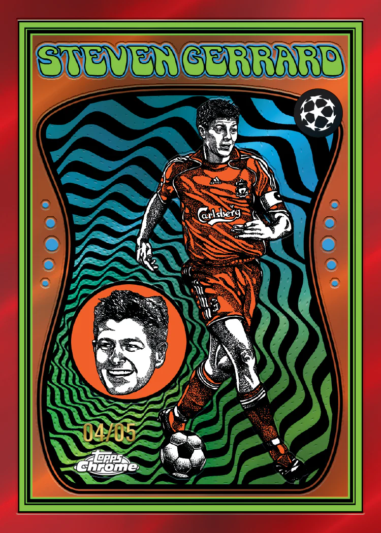 Example Topps Chrome UEFA Club Competitions 2025-2026 Card