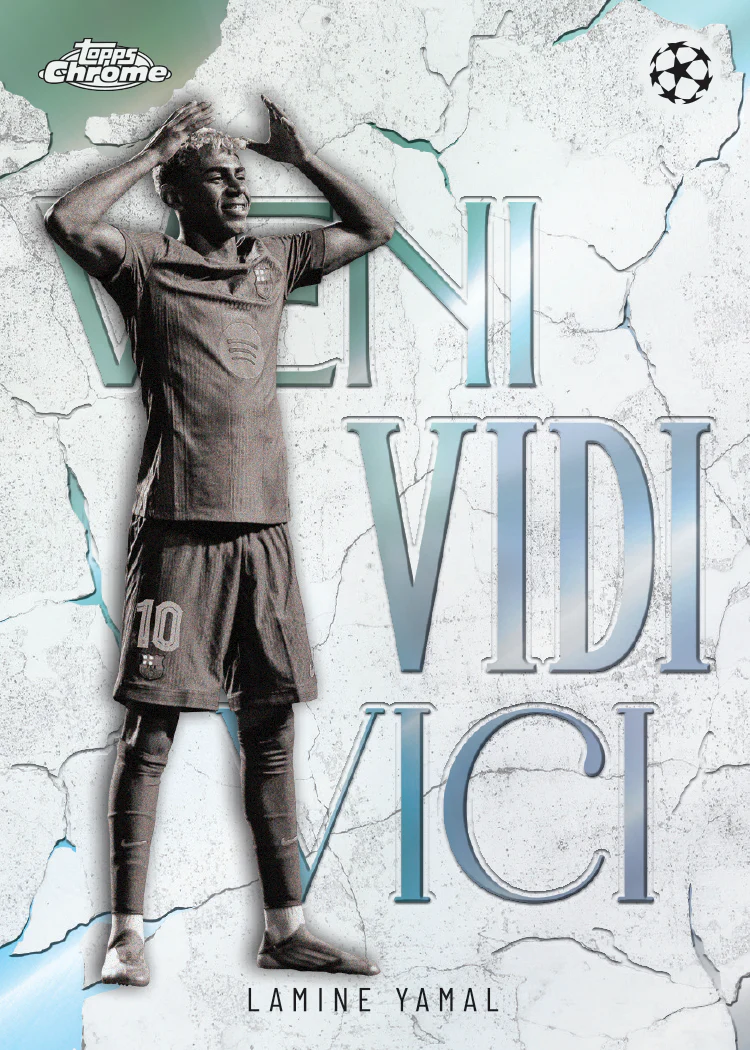 Example Topps Chrome UEFA Club Competitions 2025-2026 Card