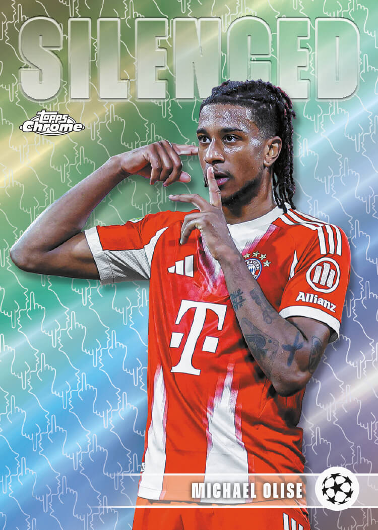 Example Topps Chrome UEFA Club Competitions 2025-2026 Card
