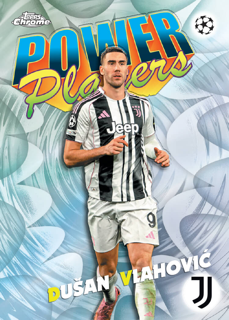 Example Topps Chrome UEFA Club Competitions 2025-2026 Card