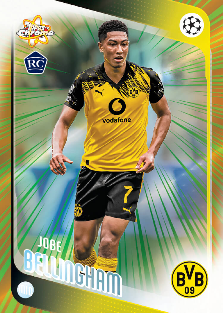 Example Topps Chrome UEFA Club Competitions 2025-2026 Card