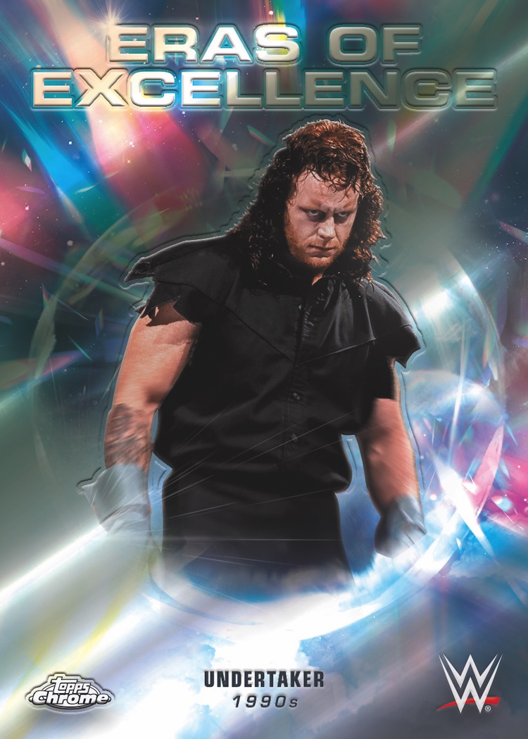 Example Topps Chrome WWE 2025-2026 Card