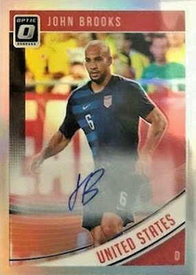 Example Panini Donruss Soccer 2018-2019 Card
