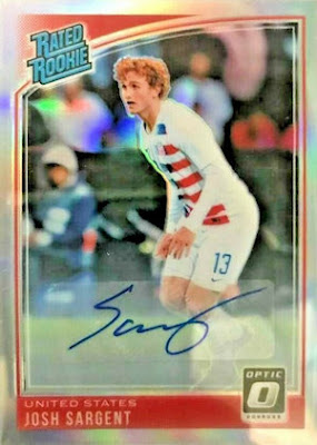 Example Panini Donruss Soccer 2018-2019 Card