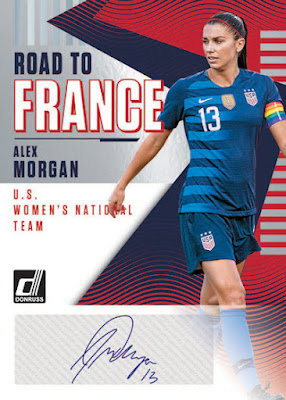 Example Panini Donruss Soccer 2018-2019 Card