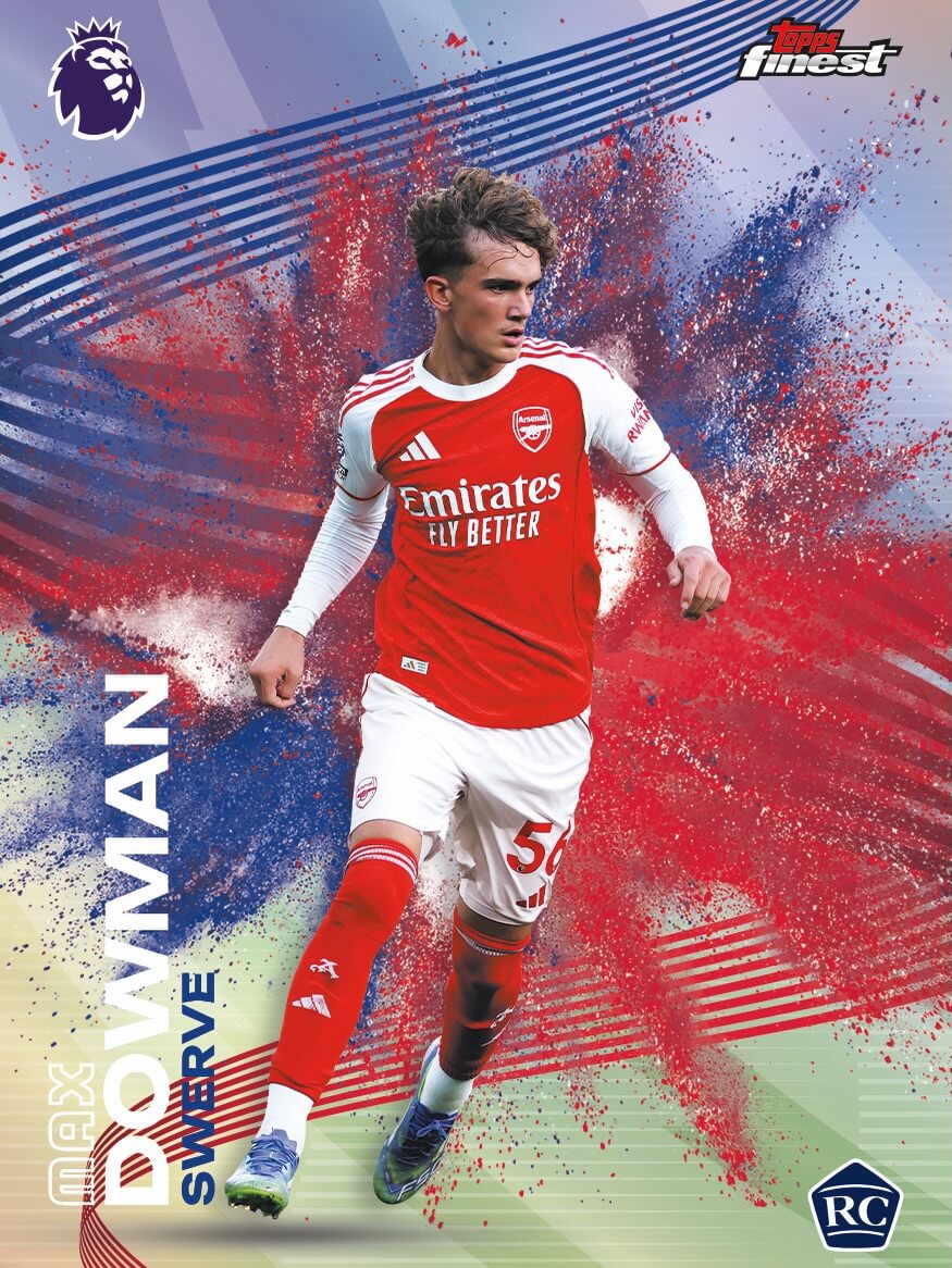 Example Topps Finest Premier League 2025-2026 Card