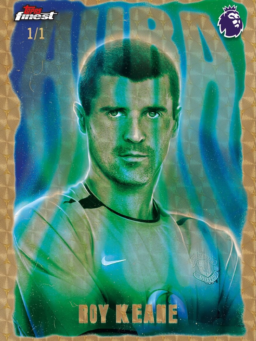 Example Topps Finest Premier League 2025-2026 Card