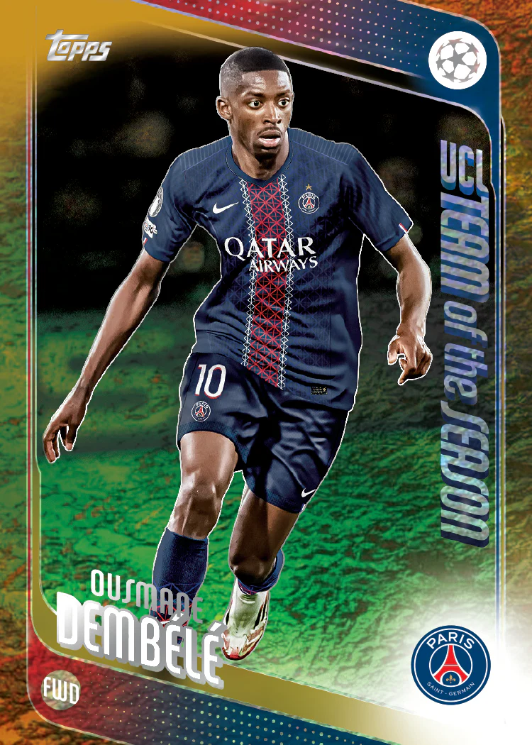 Example Topps Flagship UCC 2025-2026 Card