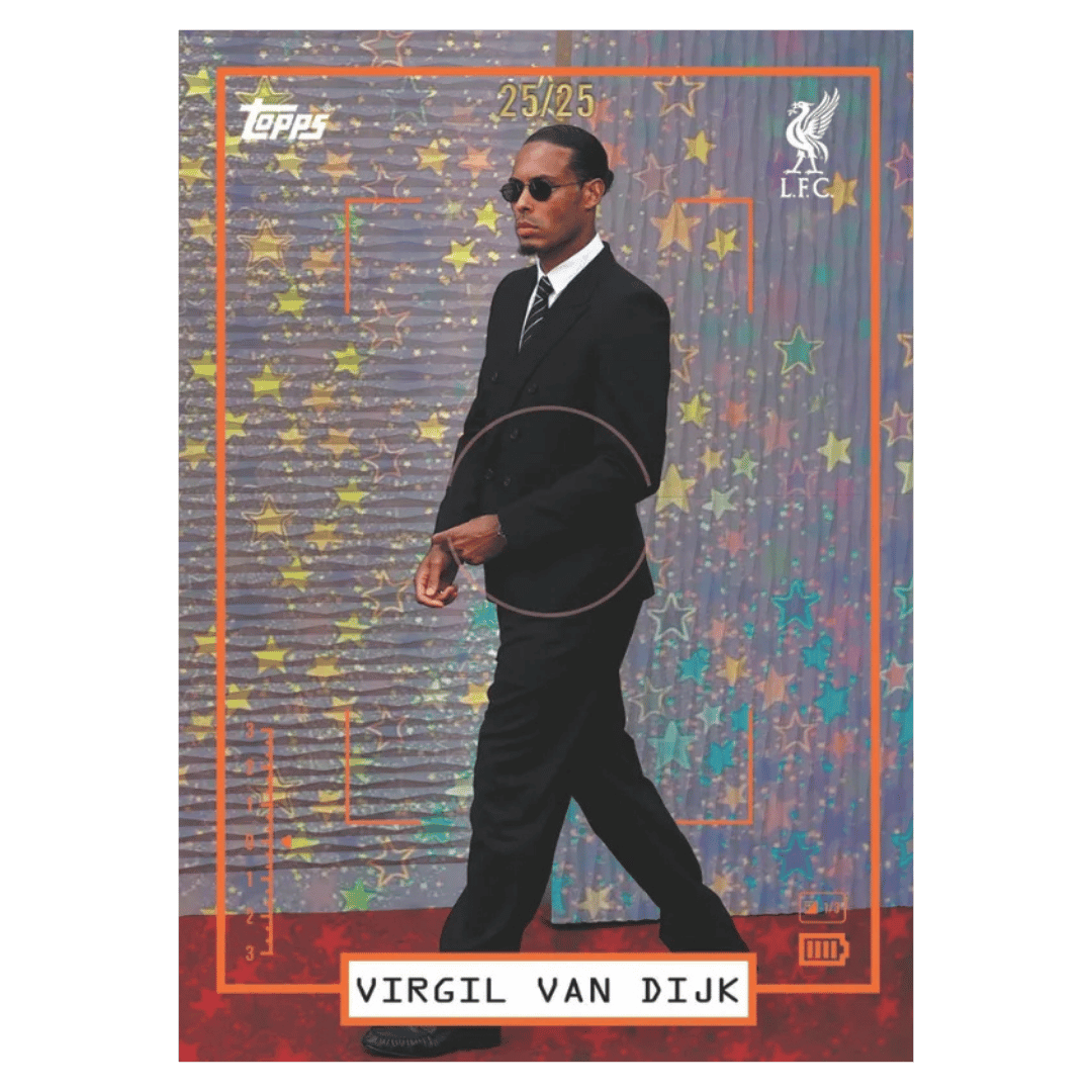 Example Topps Focus Liverpool 2025-2026 Card