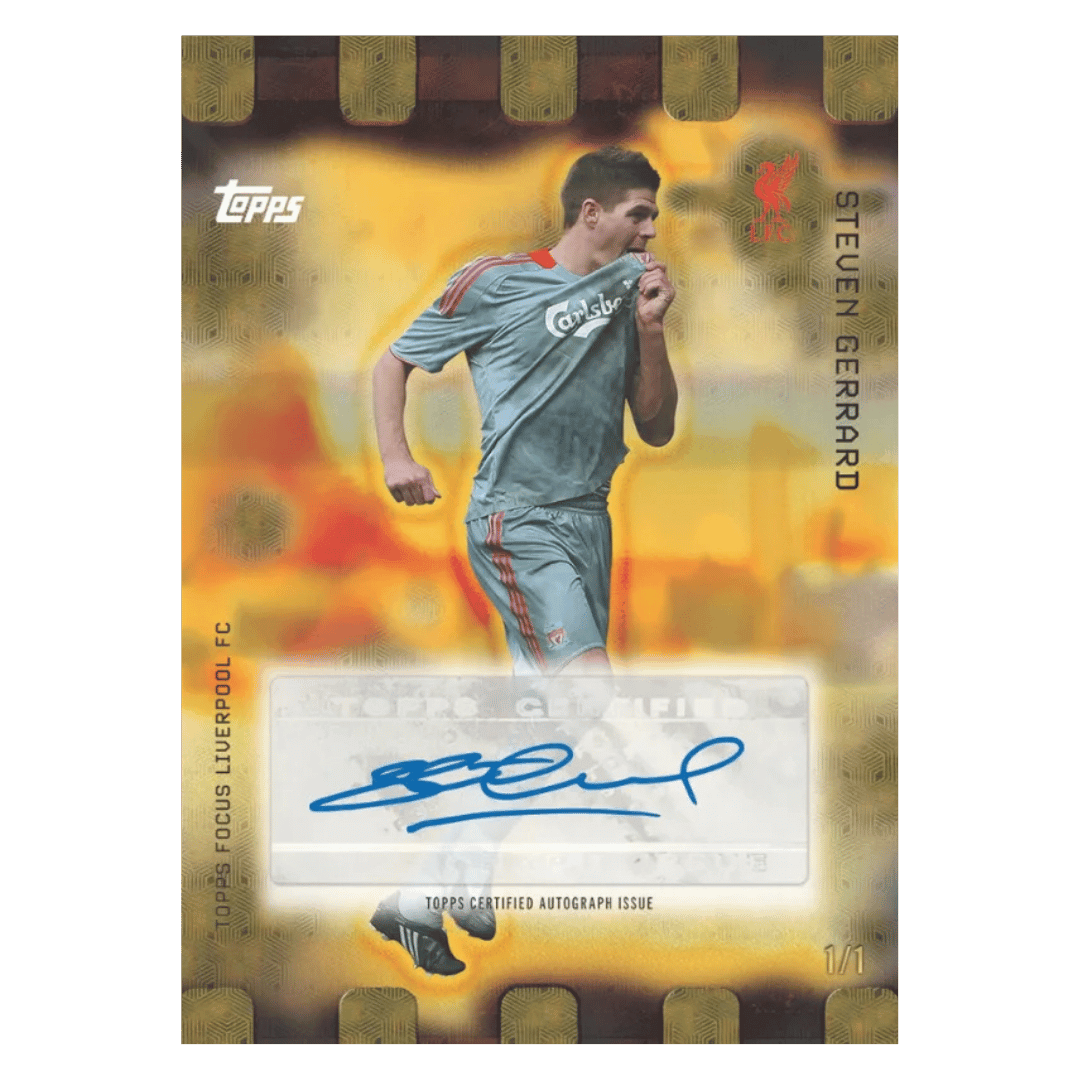 Example Topps Focus Liverpool 2025-2026 Card