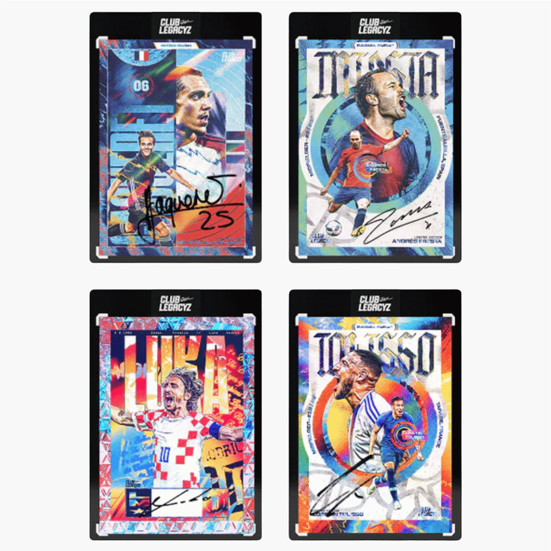 Example Club Legacyz Icons Football Cards Series 2 Card