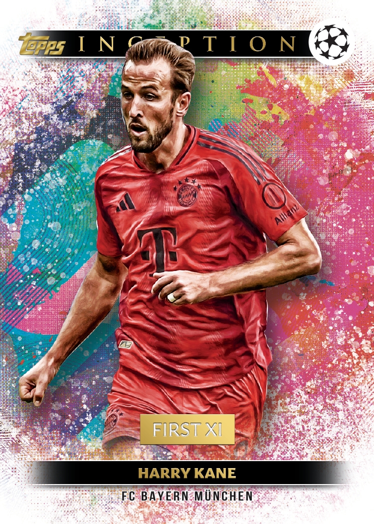 Example Topps Inception UEFA 2024-2025 Card