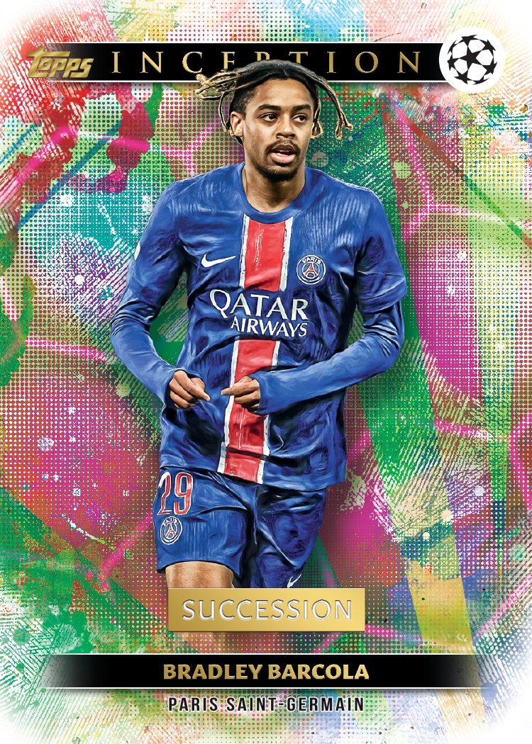 Example Topps Inception UEFA 2024-2025 Card
