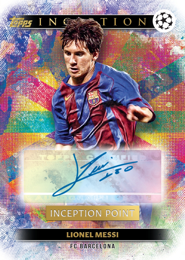 Example Topps Inception UEFA 2024-2025 Card