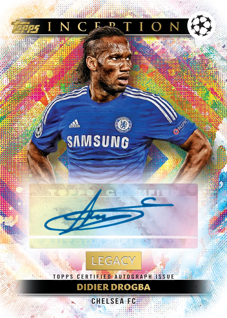 Example Topps Inception UEFA 2024-2025 Card