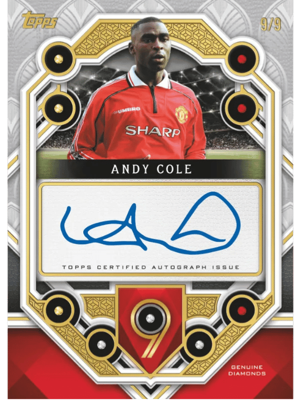 Example Topps Manchester United Palatial 2025-2026 Card