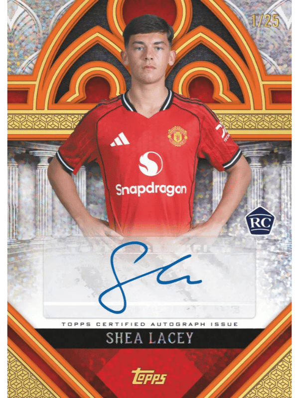 Example Topps Manchester United Palatial 2025-2026 Card