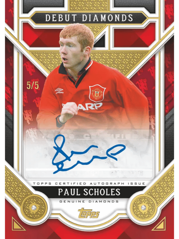 Example Topps Manchester United Palatial 2025-2026 Card
