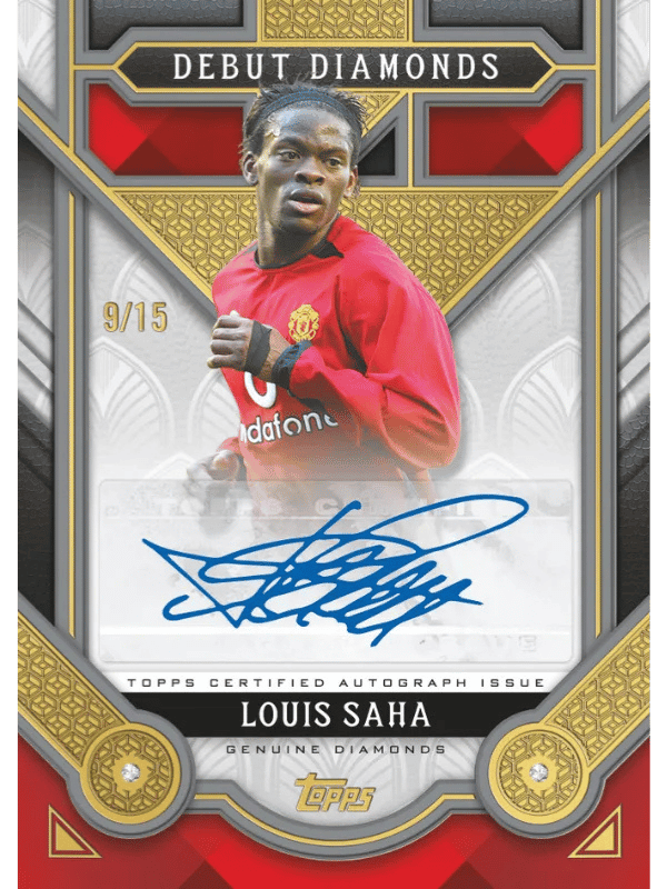 Example Topps Manchester United Palatial 2025-2026 Card