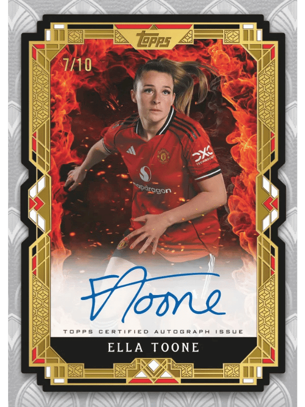 Example Topps Manchester United Palatial 2025-2026 Card