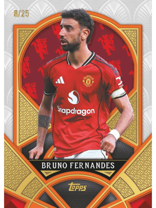 Example Topps Manchester United Palatial 2025-2026 Card