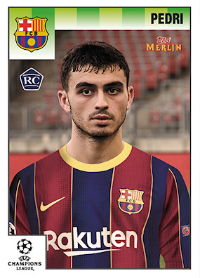 Example Topps Merlin 95 Heritage 2020-2021 Card