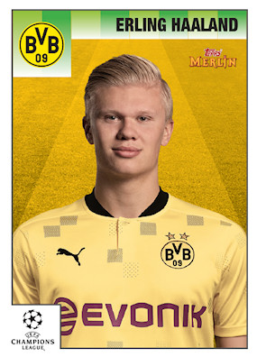 Example Topps Merlin 95 Heritage 2020-2021 Card