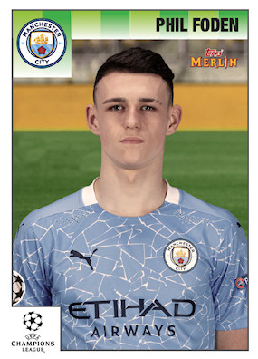 Example Topps Merlin 95 Heritage 2020-2021 Card