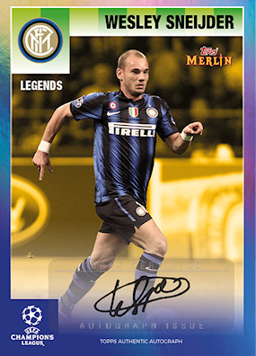 Example Topps Merlin 95 Heritage 2020-2021 Card