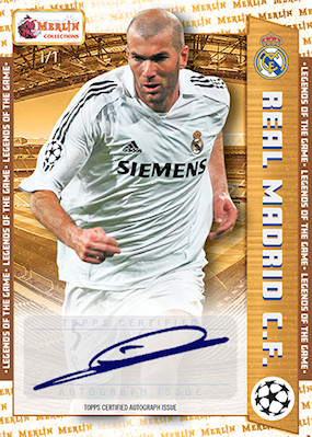 Example Topps Merlin Heritage 2023-2024 Card