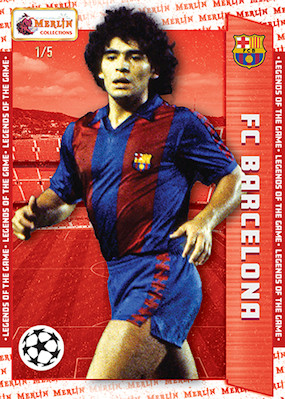 Example Topps Merlin Heritage 2023-2024 Card