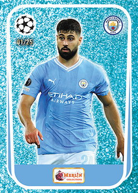 Example Topps Merlin Heritage 2023-2024 Card