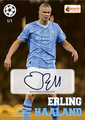 Example Topps Merlin Heritage 2023-2024 Card