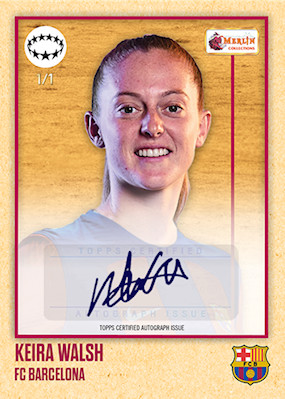 Example Topps Merlin Heritage 2023-2024 Card