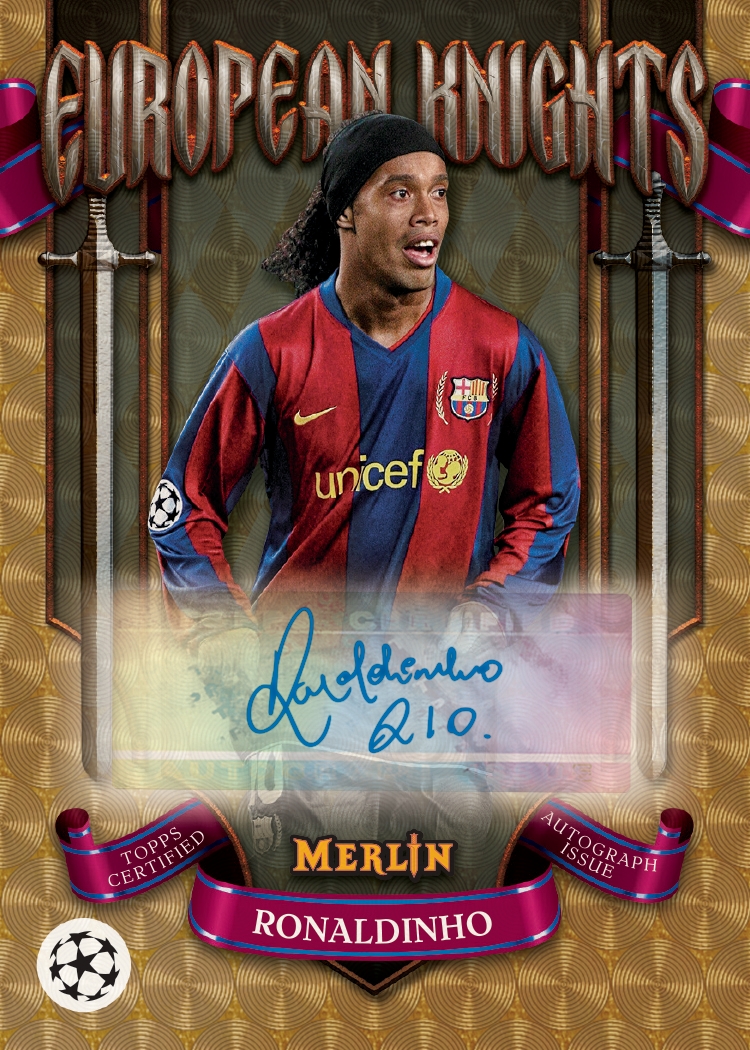 Example Topps Merlin UCC 2024-2025 Card