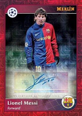 Example Topps Merlin UCC 2024-2025 Card