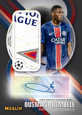 Example Topps Merlin UCC 2024-2025 Card