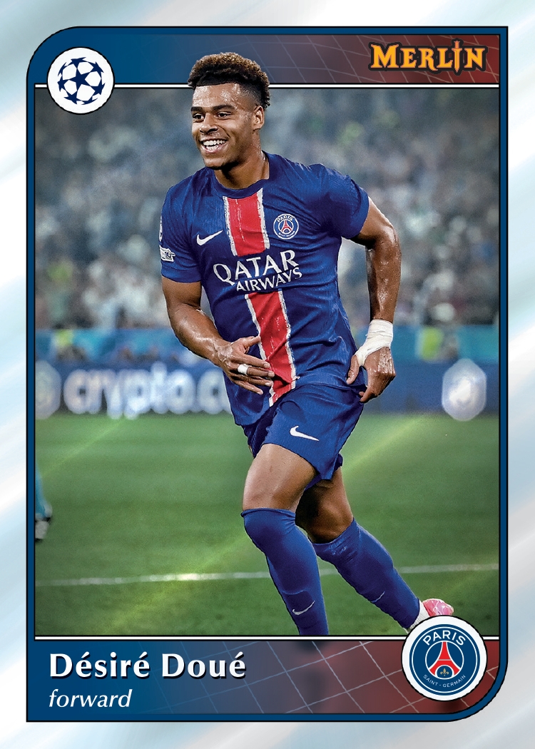 Example Topps Merlin UCC 2024-2025 Card