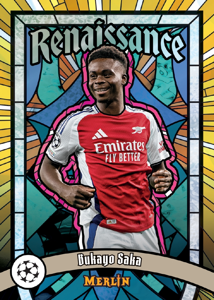 Example Topps Merlin UCC 2024-2025 Card
