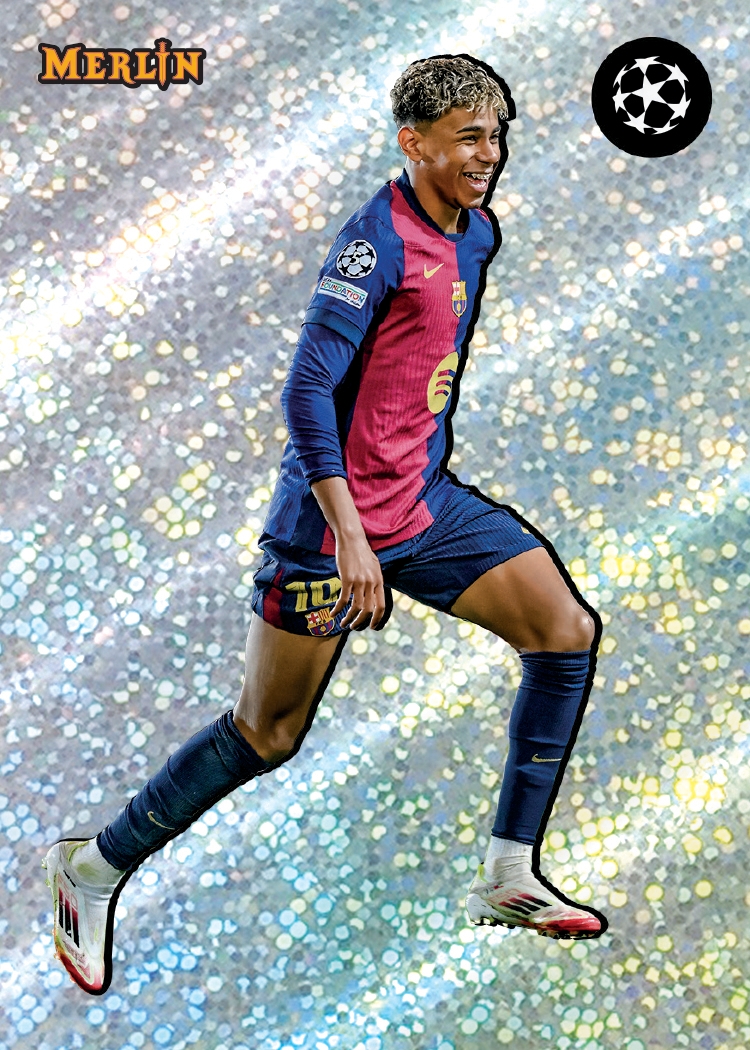 Example Topps Merlin UCC 2024-2025 Card