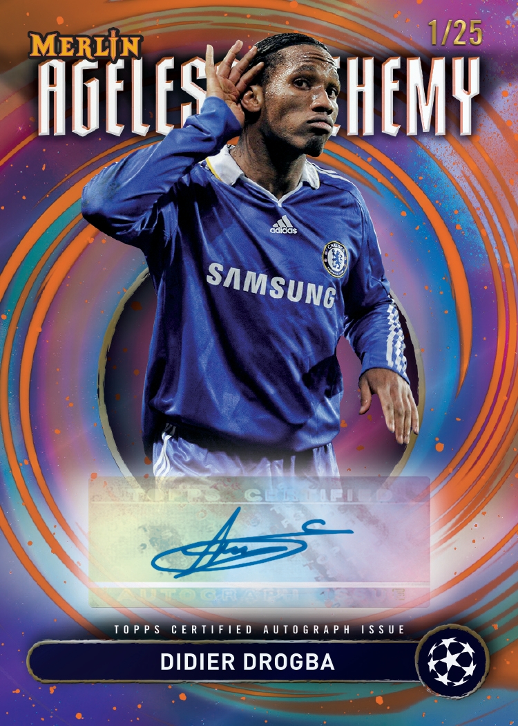 Example Topps Merlin UCC 2024-2025 Card